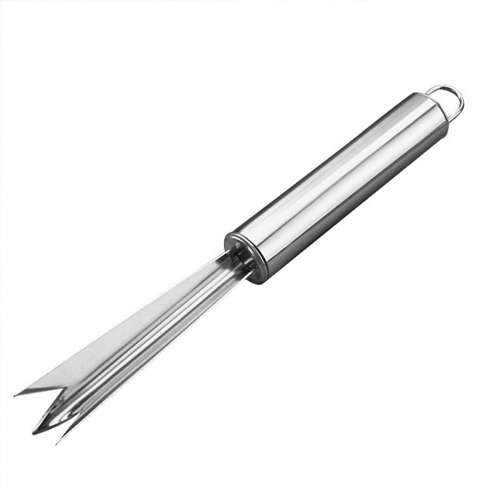 Sanhe New No Welding Pineapple Peeler Safe Stainless Steel V-Shovel Fruit Peeler