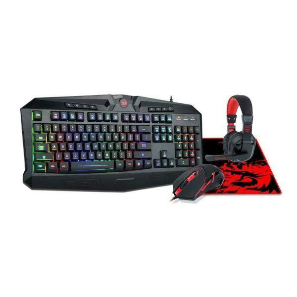 Nicetech Redragon S101-BA-2 USB Gaming RGB Keyboard mouse pad earphone combos 104 key 3200 DPI 5 buttons Mice Set Wired computer PC game Singapore