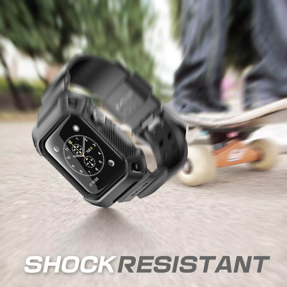SUPCASE [Ốp Unicorn Beetle Pro Cho Apple Watch 3 [42Mm] Ốp Bảo Vệ Chắc Chắn Với Dây Đeo Cho Apple Watch Series 3/2/1