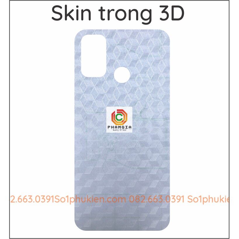 Miếng dán mặt lưng skin carbon Vsmart Joy 4