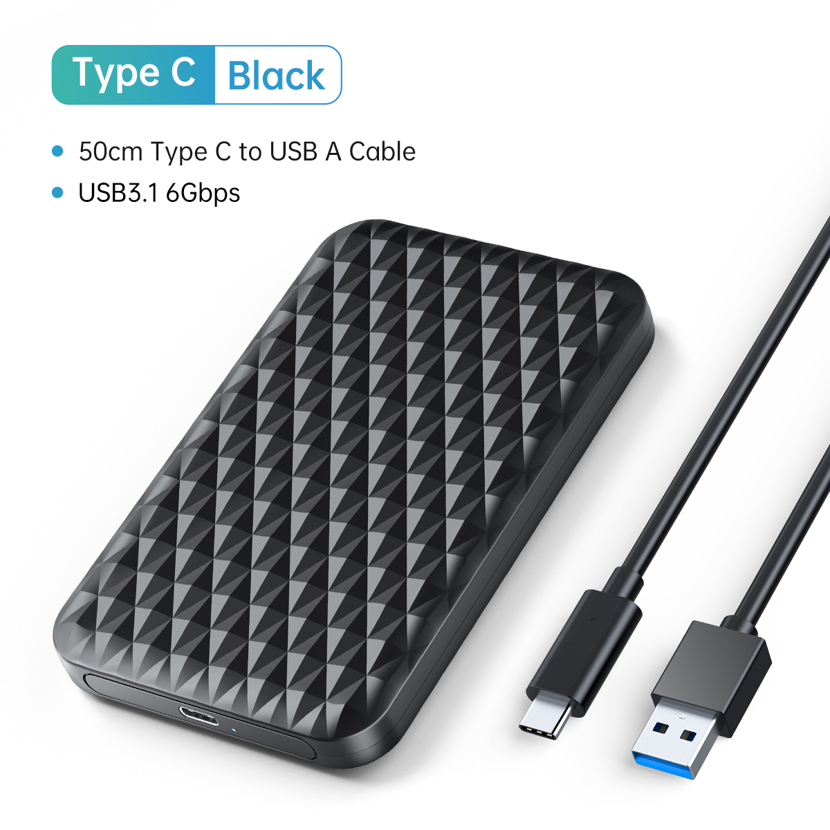 ORICO HD Bên Ngoài Trường Hợp 2'5 HDD Trường Hợp USB 3.0 Để SATA 5Gbps Ổ Cứng Trường Hợp Chủ Cho 7-9.5Mm 2.5 Inch SATA HDD/SSD Trường Hợp Cho PC