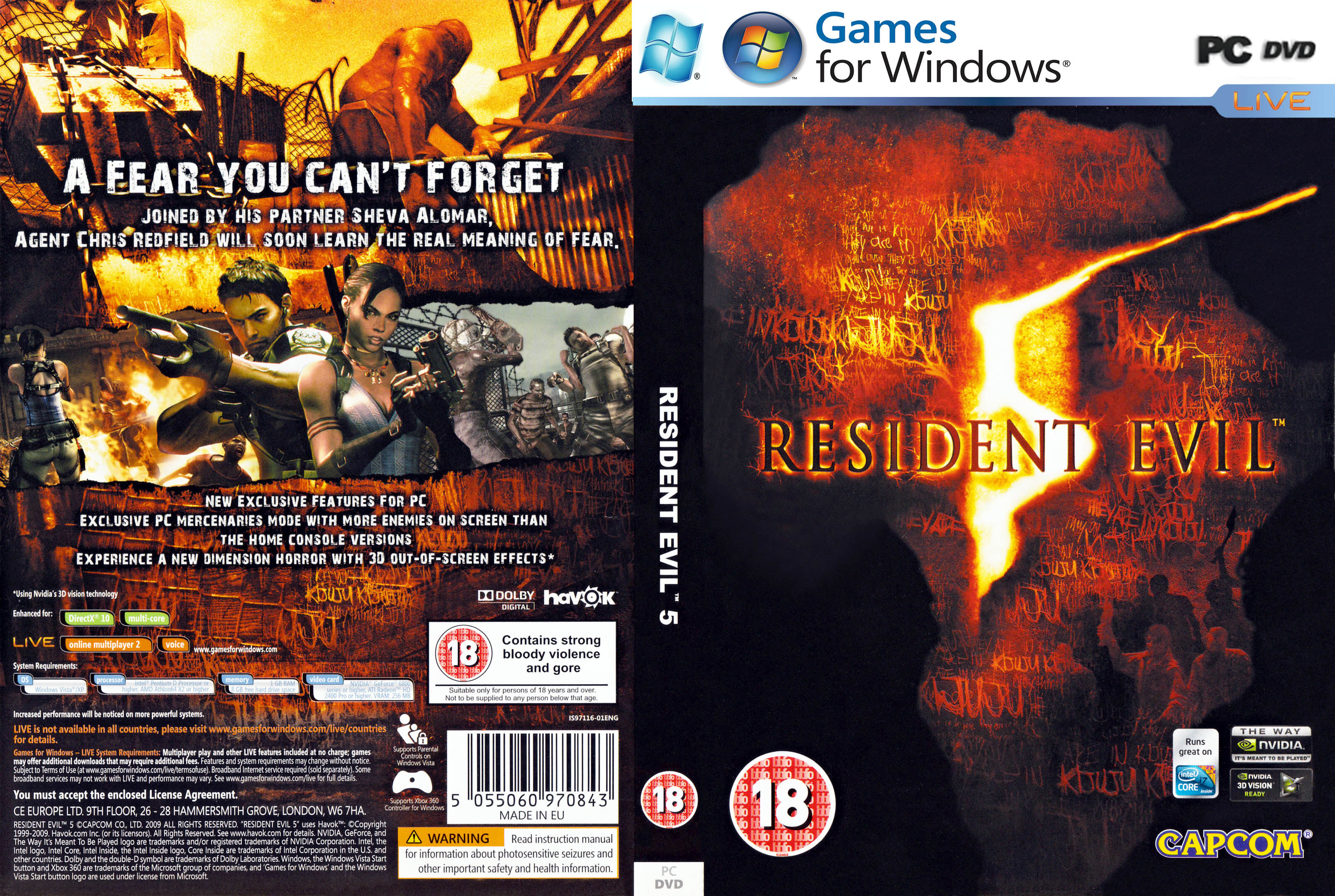 resident evil 5 for pc