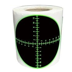 Thực tế arget dán phản ứng Splatter chụp phổ 230g màu xanh lá cây/cam