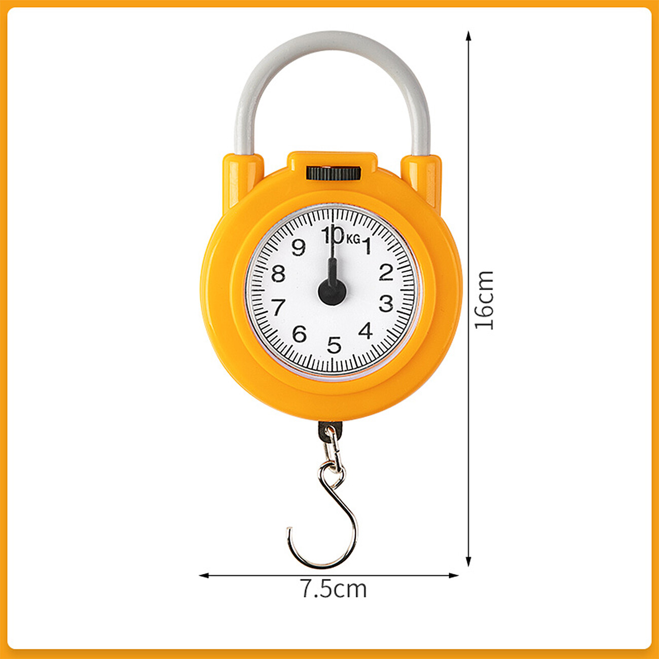 CNMF Household small and convenient high-precision portable spring scale