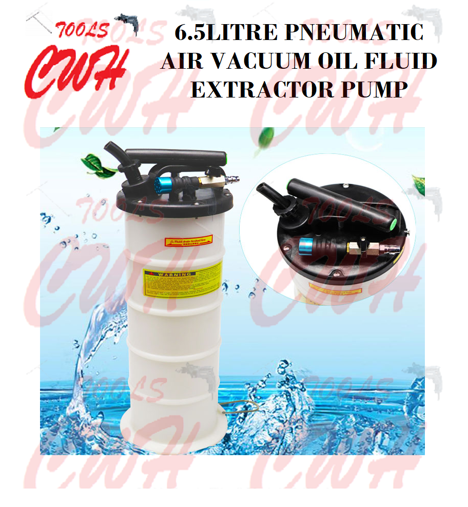 6.5L PNEUMATIC AIR MANUAL OIL FLUID EXTRACTOR EXCHANGE TRANSFER PUMP