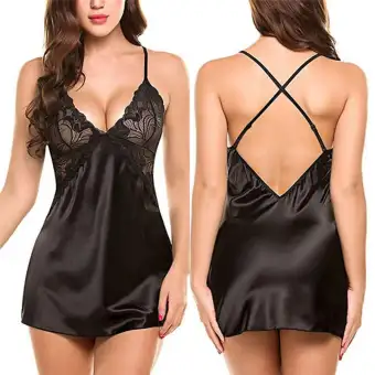 black babydoll nightie