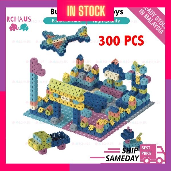 🔥HOT🔥Building Bricks Toy | Enlightenment Building Blocks for Children Develop Intelligence Early Education Puzzles Toys Malaysia