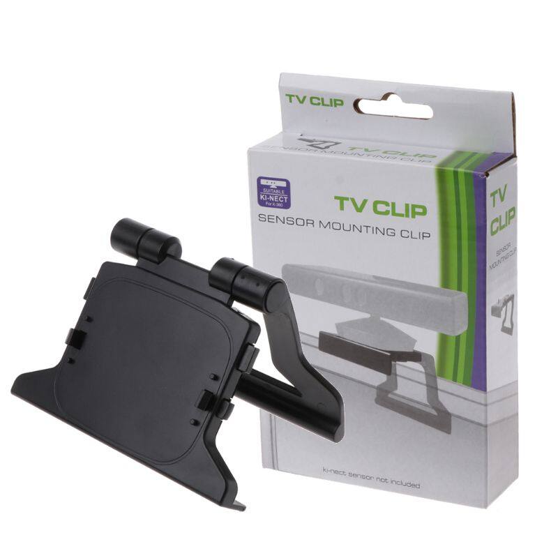TV Clip Clamp Mount Stand Holder For Xbox 360 Kinect Sensor Video Game Console Bracket