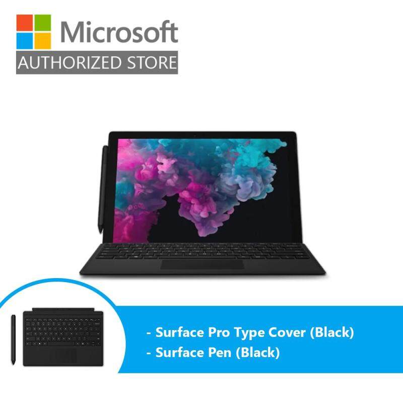 Microsoft Surface Pro 6 - Platinum (i7/16GB/512GB/12 /Windows 10) + Type Cover (Black) + Pen (Black) Malaysia