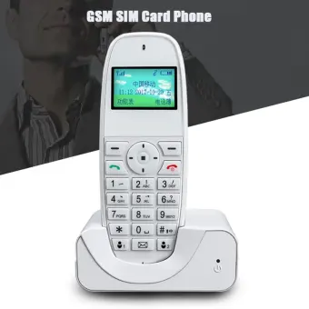 Gsm 900 1800 Cordless Phone Landline Telephone With Sim Call Id Gsm 900 1800 Cordless Phone Landline