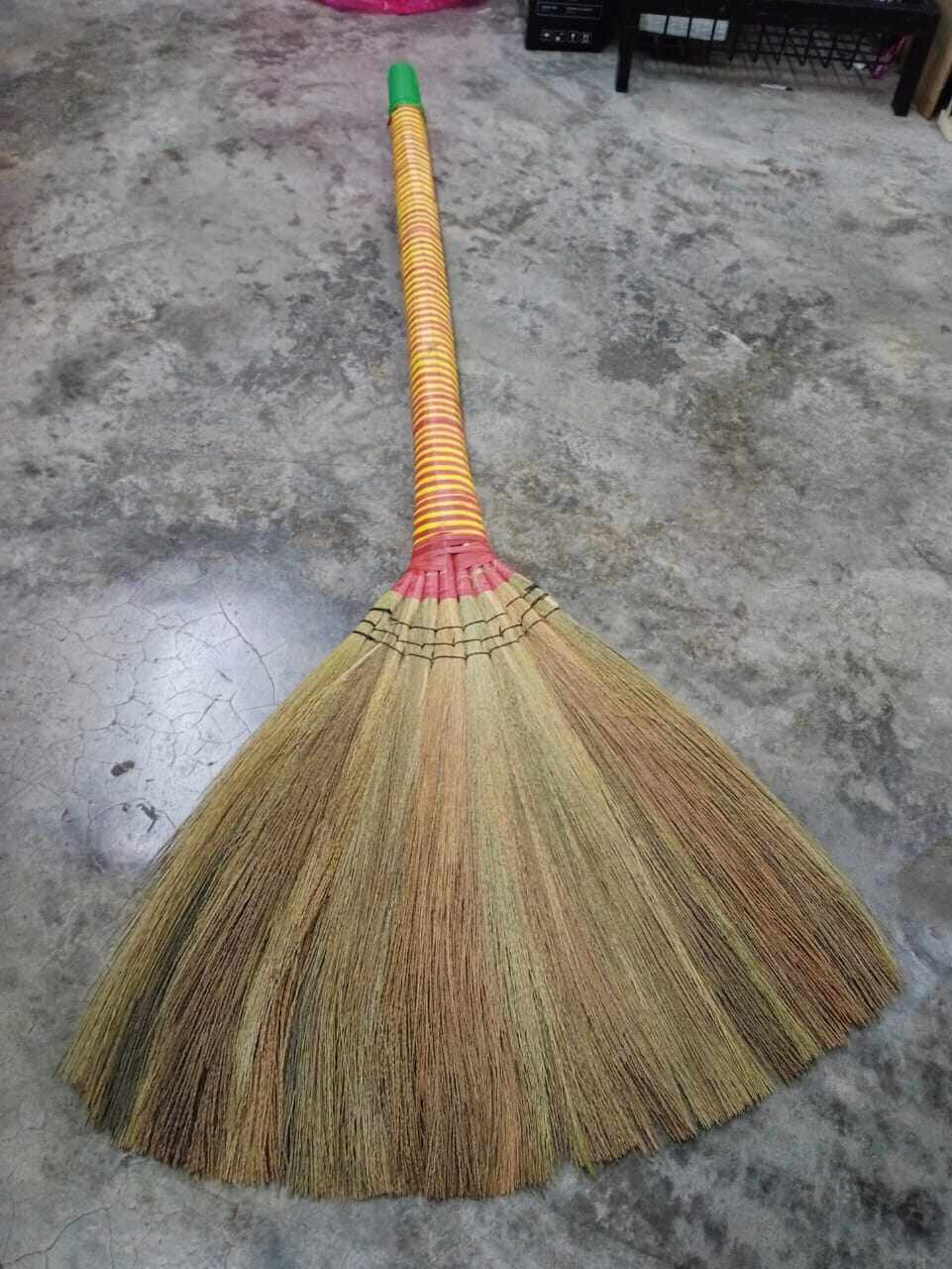 Chinese Paddy Broom C/W Handle (sapu padi) Lazada