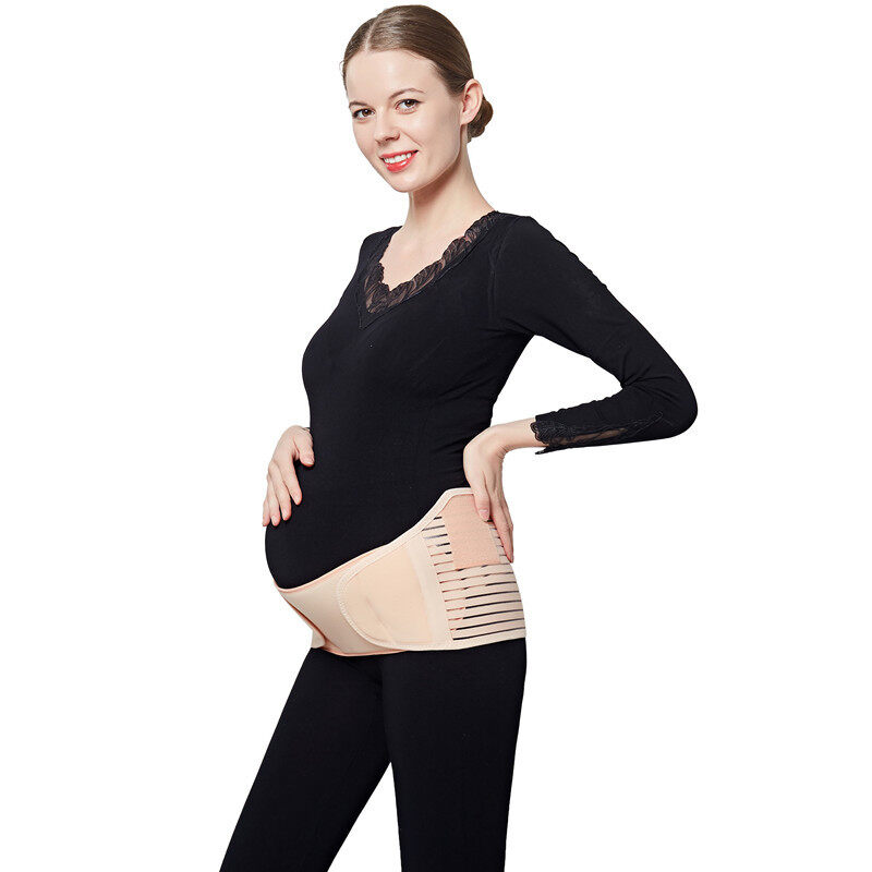 【CW】 Maternity Bandage สำหรับการตั้งครรภ์ท้องเข็มขัดซัพพอร์ทแถบท้องก่อน ...