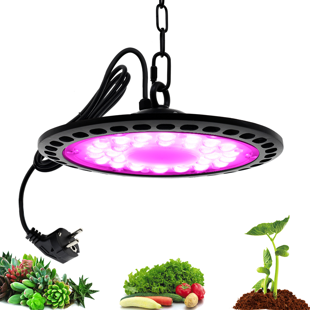 LED Grow Light Phyto Lamp AC 220V Full Spectrum Lamp for Plants 100W ...