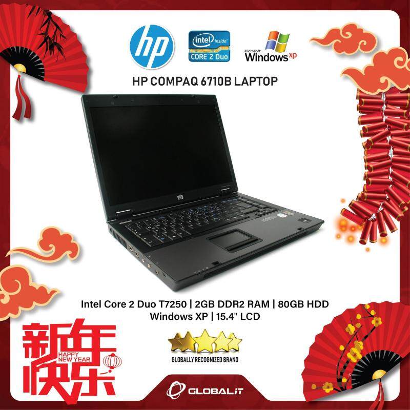 (Refurbished Notebook) HP Compaq 6710B Laptop / 15.4 inch LCD / Intel Core 2 Duo / 2GB Ram / 80GB HDD / WiFi / Windows XP Malaysia