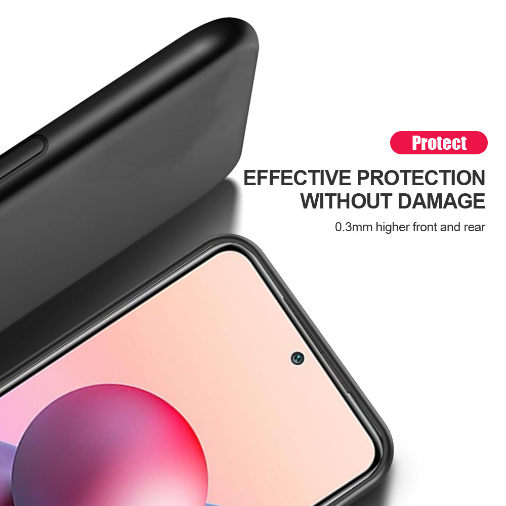 Xiaomi Redmi Note 10 Pro Matte PU Soft Silicone Frame Case For Redmi Note 10 Pro 10s Luxury Case on Xiaomi Redmi Note10 Car Holder Magnet Back Cover Shell Coque