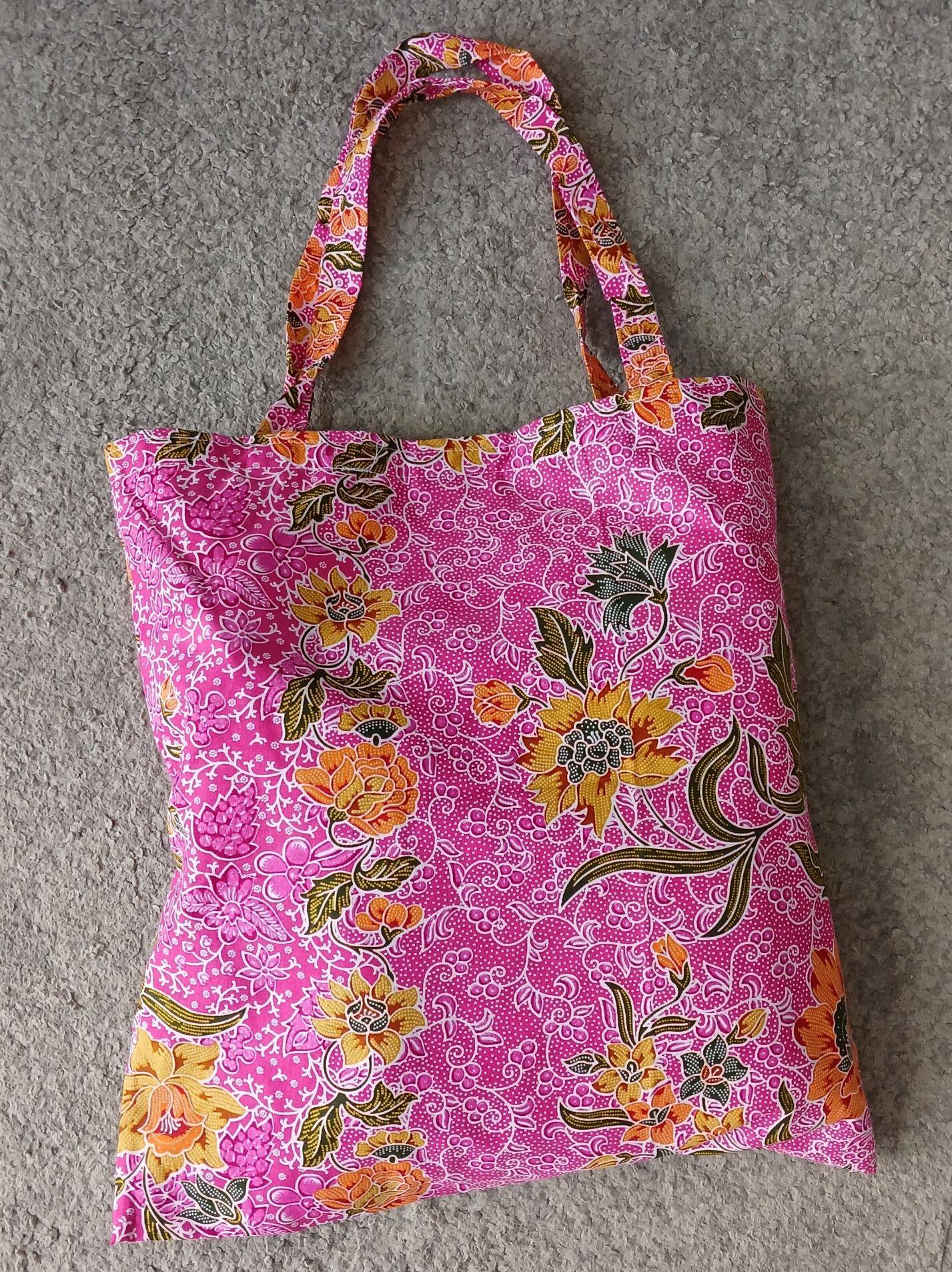 ( READY STOCK) BA0048 Batik Tote Bags Batik Pouch Bag Handmade Malaysia ...