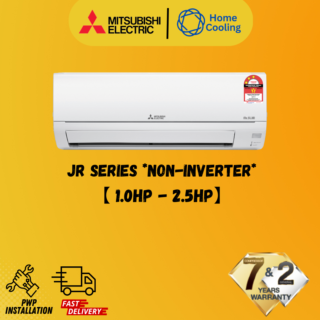 Mitsubishi Electric Inverter Wall R32 1hp 15hp 2hp 25hp Mr Slim Js Series Klang Valley Lazada 6884