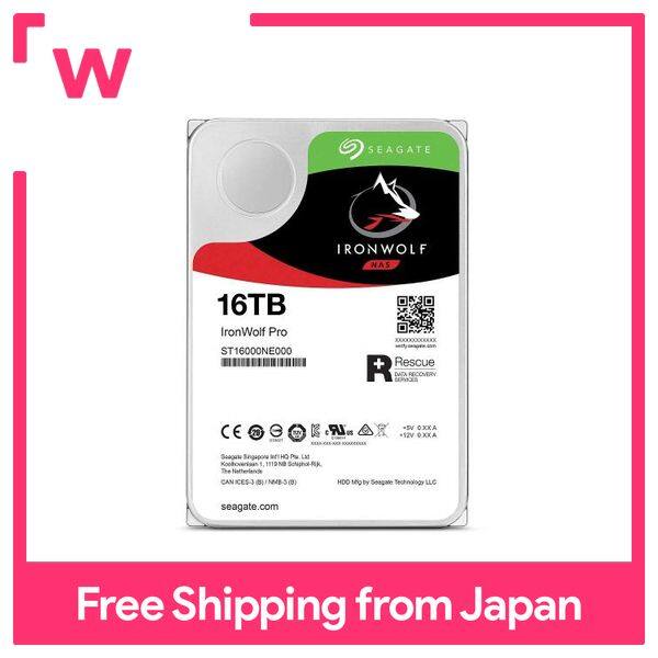 Seagate IronWolf authentic Pro ST16000NE000 16 TB Hard Drive - 3.5