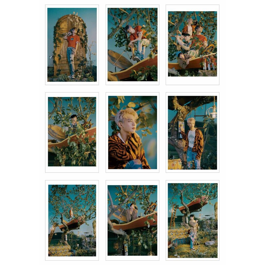 Lomo card 36 ảnh shinee - atlantis teaser
