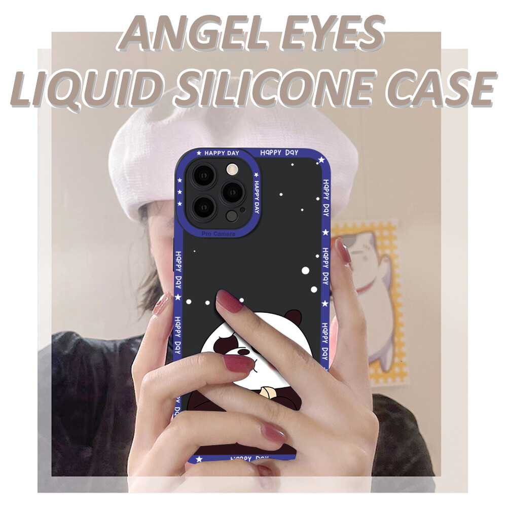 Jinsouwe Phone Case Casing For Xiaomi Redmi Note 9 ,Note 9S ,Note9 Pro ,Note 8 ,Note8 Pro ,Note 7 ,Note7 Pro Case For Boys Girls Cartoon Panda Bear Case Soft Rubber Back Cover