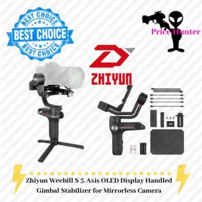 Zhiyun Weebill S 3-Axis OLED Display Handled Gimbal Stabilizer for Mirrorless Camera