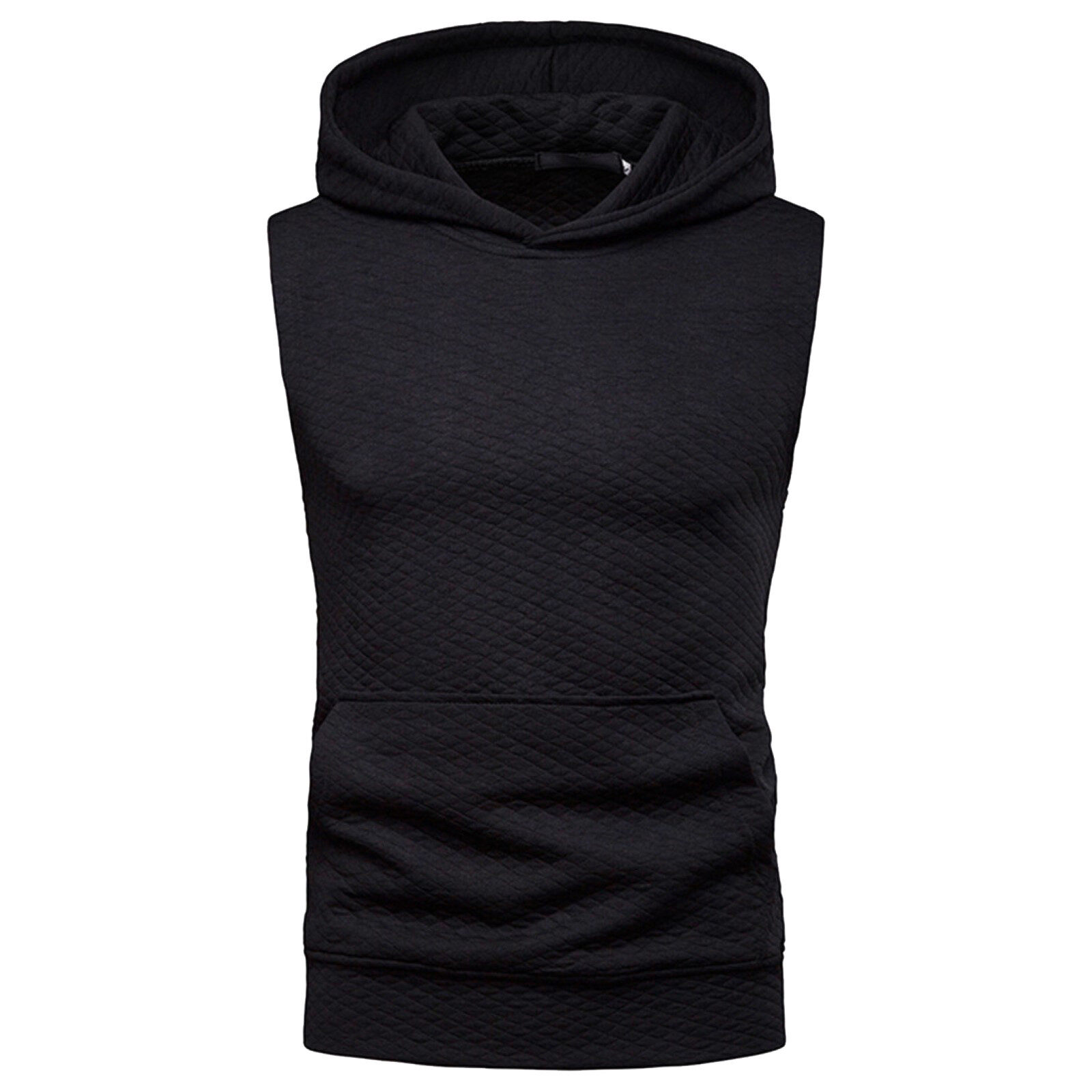 Tank Fitness Men 'S Sleeveless Tops Zipper Casual Top Double Blouse Hooded Vest Men 'S Tank Tops