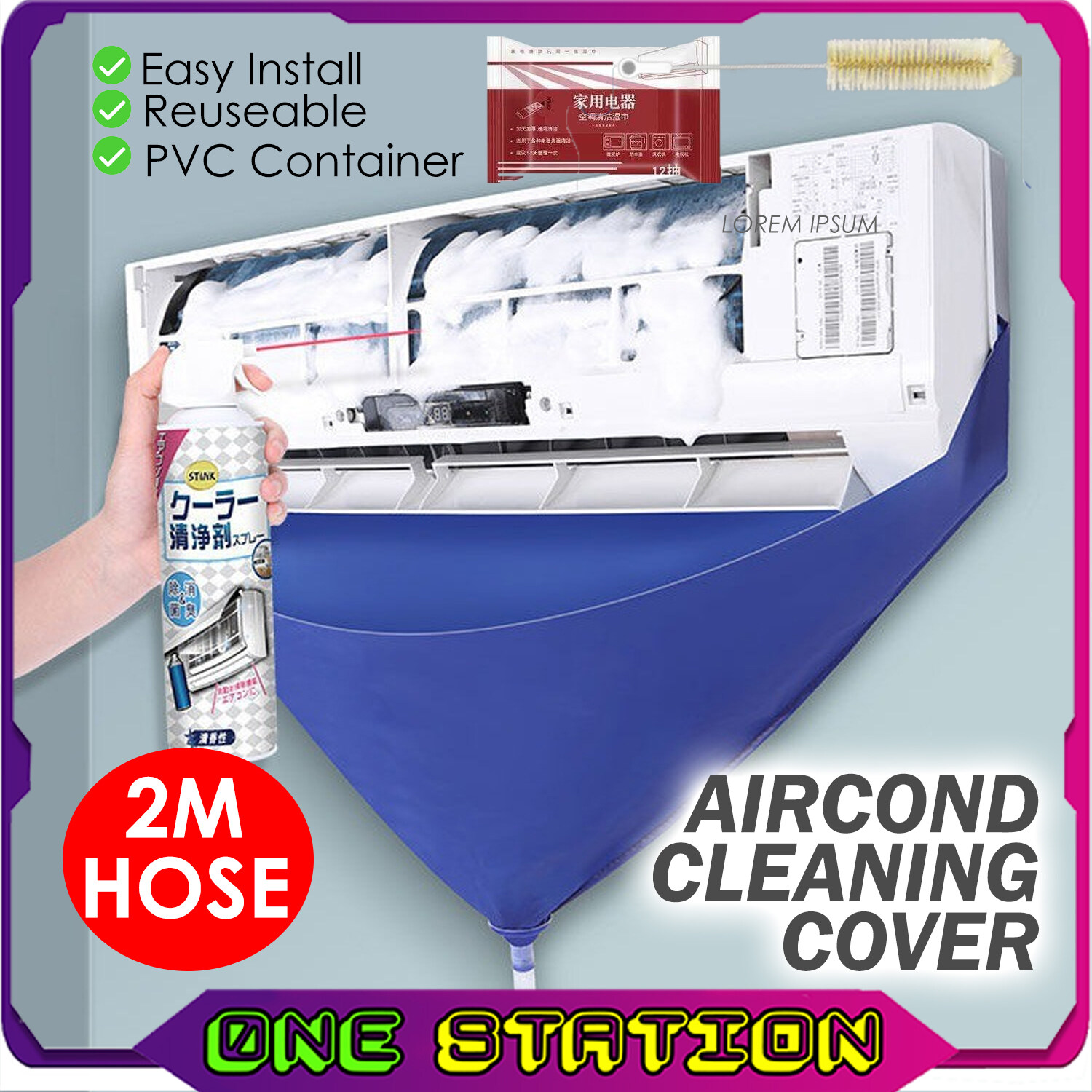 Aircond Cleaning Cover Canvas Aircond Cleaning Cover Aircond Cleaning