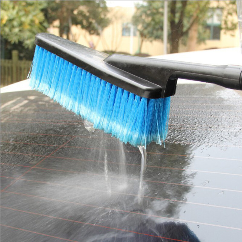 GU-Durable Bàn Chải Rửa Ô Tô Bên Ngoài Có Thể Thu Vào Tay Cầm Dài Dụng Cụ Vệ Sinh