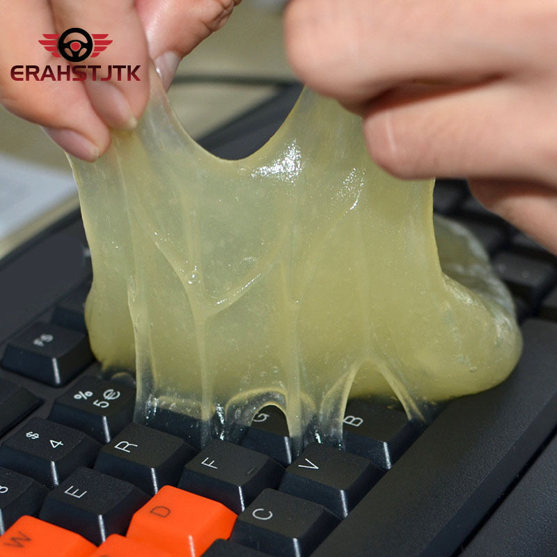 Xe Sạch Sẽ Keo Gôm Gel Bàn Phím Laptop Bụi Lỗ Thông Khí Ổ Cắm Nội Thất Bảng Đồng Hồ Bụi Vệ Sinh Dụng Cụ