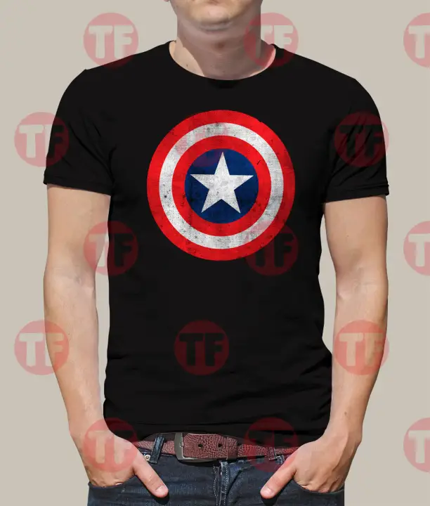 captain america t shirt lazada