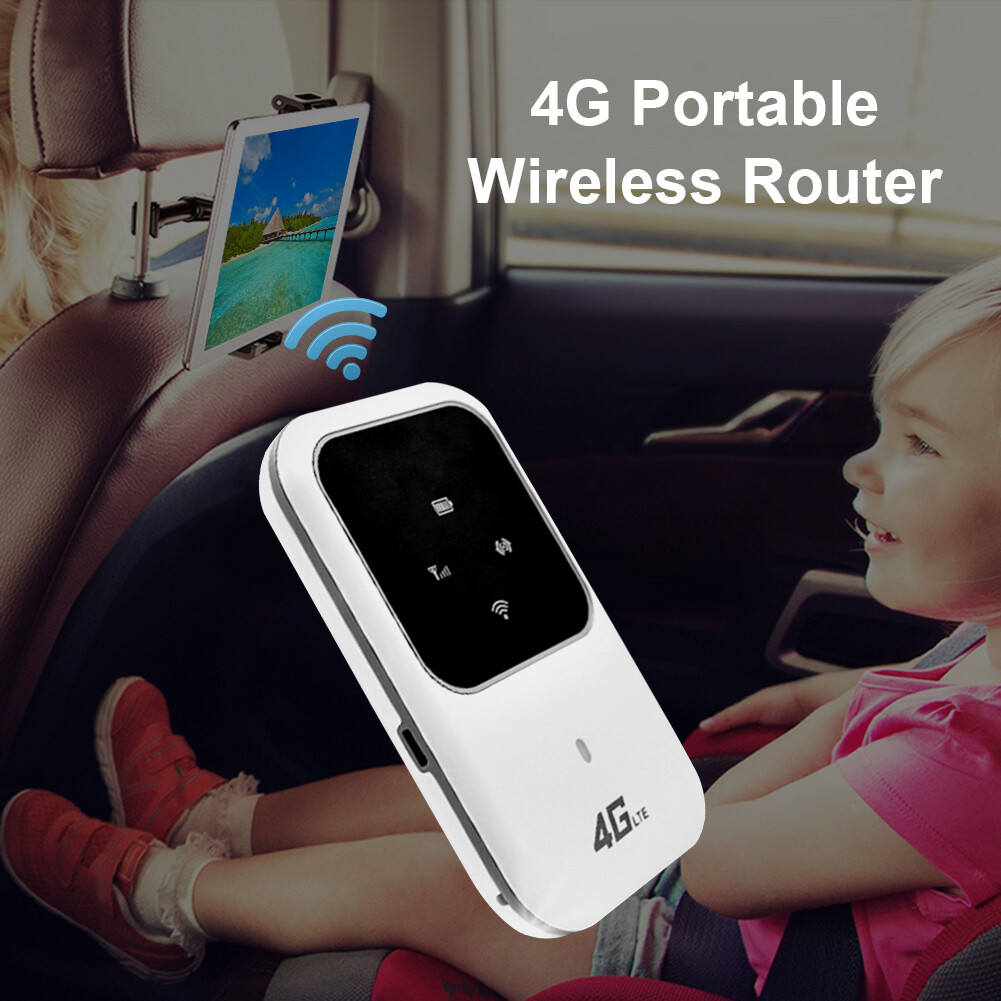 4G LTE Mobile Broadband Wireless Router Hotspot SIM Unlocked WiFi Modem 100Mbps