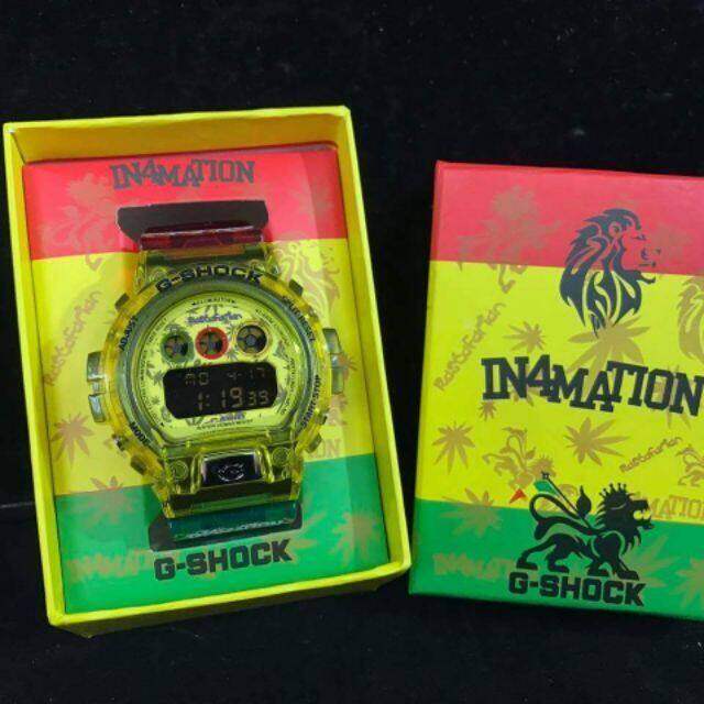 G shock shop rasta jelly