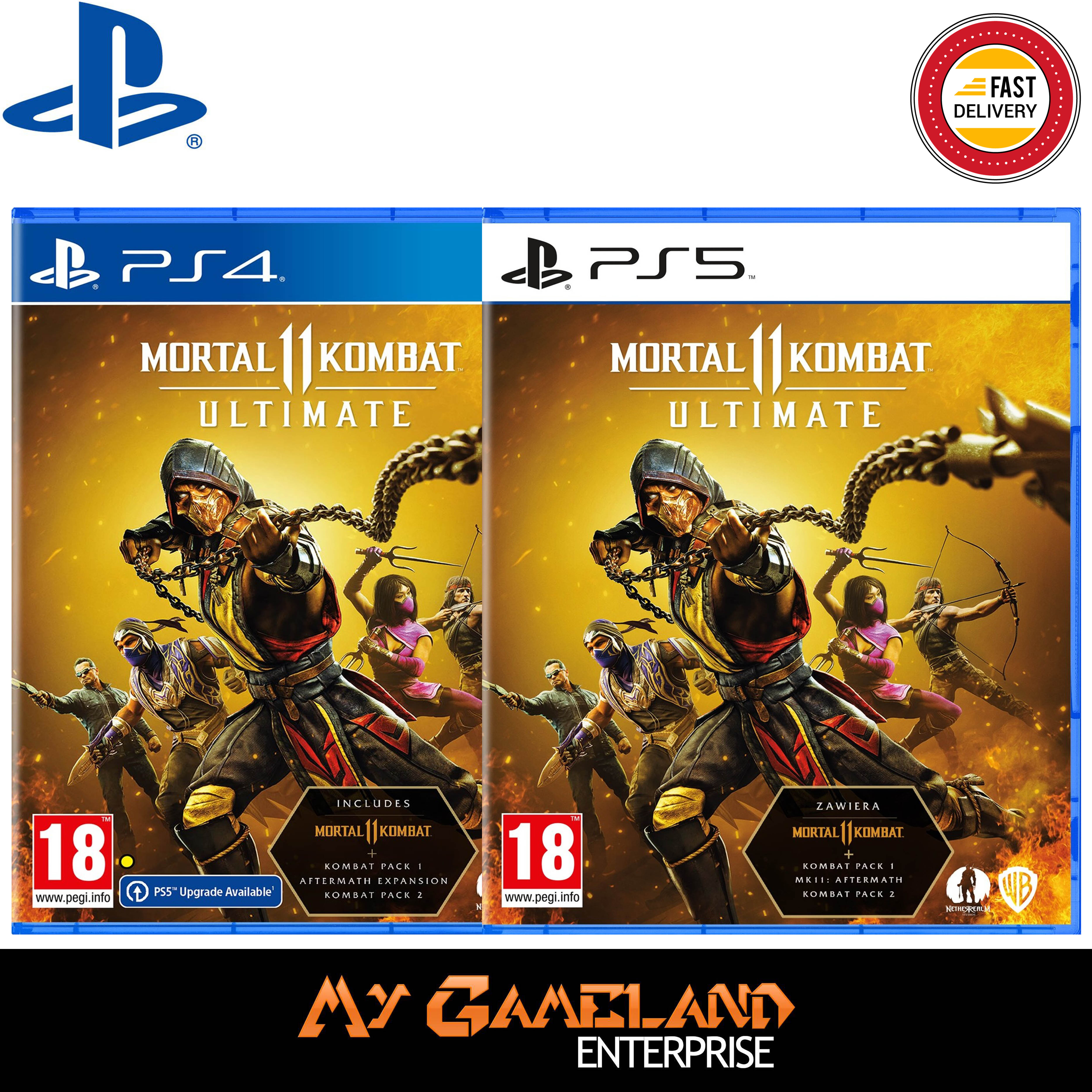 Mortal Kombat 11 Ultimate PS4 & PS5 (Simplified Chinese, English)