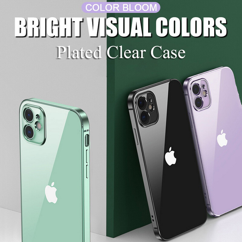Ốp mạ gọng vuông cổ điển sang trọng cho iPhone 16 Pro Max 15 Pro Max 14 Pro Max 13 Pro max 11 Pro Max 12pro Max SE 2020 iPhone x XR XS Max 7 8 Plus 14 15 16 Plus Ốp vỏ lưng trong suốt mềm