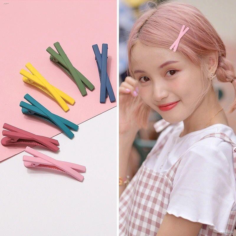 Kẹp Tóc Màu Kẹo Dễ Thương Phong Cách Hàn Quốc