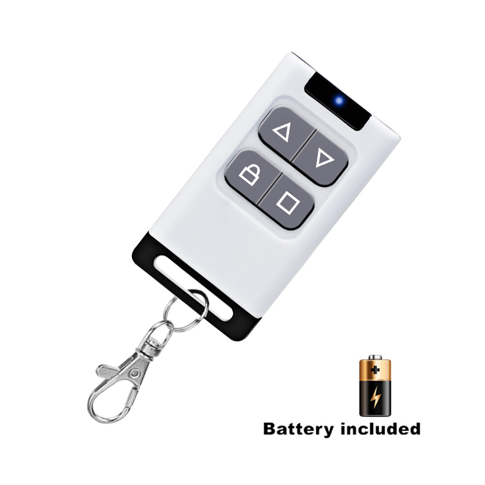 Kebeteme dual switch mode rf duplicator remote control 330 mhz 300-915 mhz remote control rolling pin code 4 keys wireless gate remote control