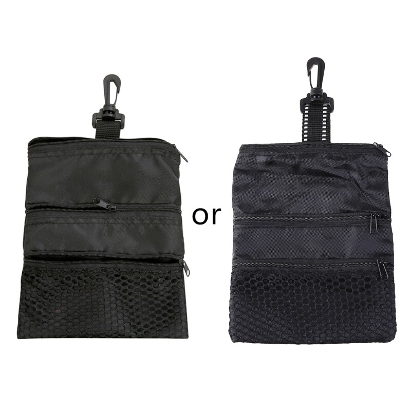 Golf Balls Bag Golf Ball Pouch Nylon Mesh Net Golf Tees Pouch Bag for Golf Club