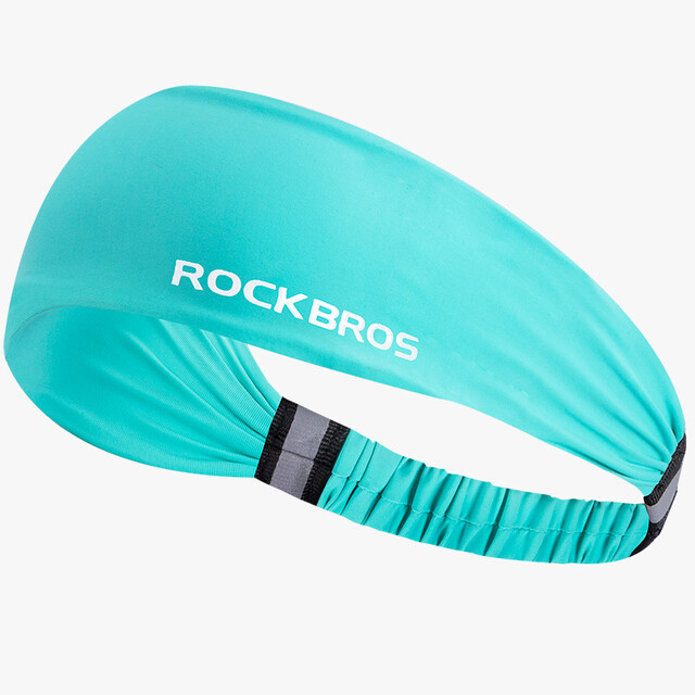 ROCKBROS Sports Headband Multifunctional Headscarf Outdoor Cycling Running Sweat Anti-slip Headband Yoga Fitness Basketball Quick-drying Cool Headband