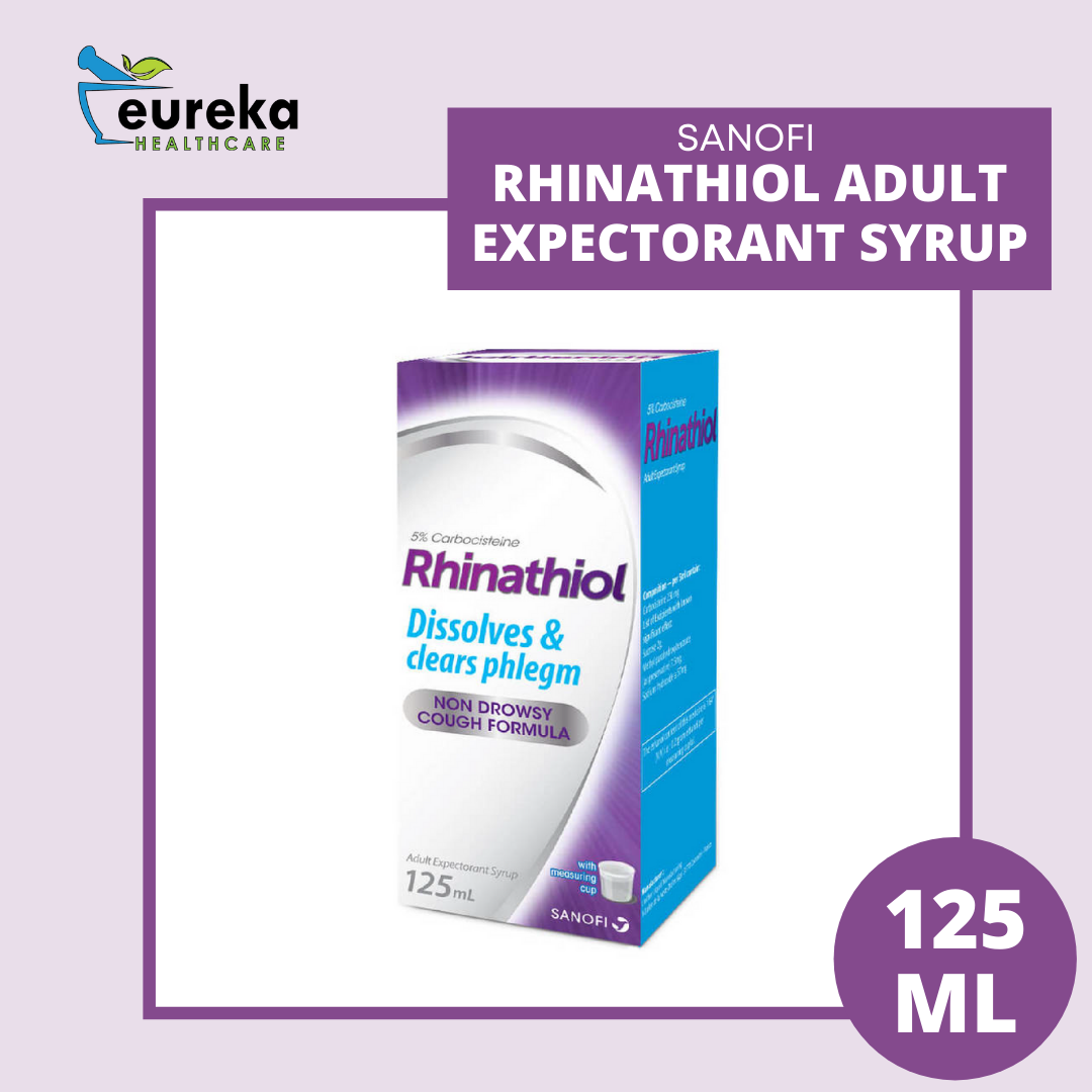 SNF RHINATHIOL 5 FOR ADULTS EXPECTORANT SYRUP 125ML Lazada