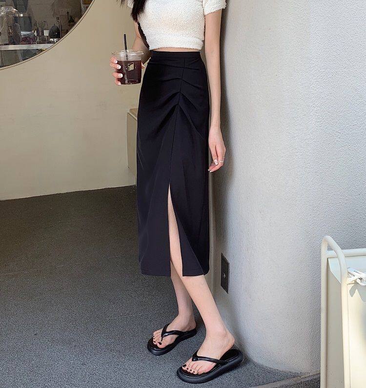 Summer Skirt Women's Slim A-line Skirt