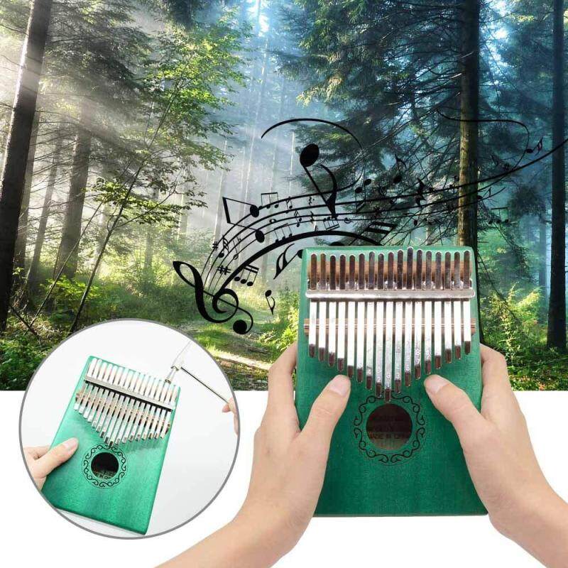 17 tone Kalimba thumb piano wholesale kalimba Kalinba 10 tone finger piano can be customized DIY Carry Bag, pickup and key stickers Thumb Piano Mbira Sanza Hammer Musical Gift Malaysia