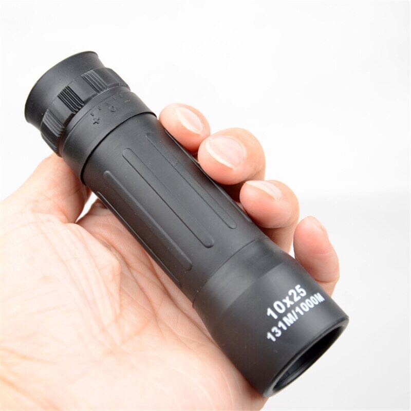 Kính Thiên Văn Cầm Tay Mini Một Mắt 10X25 HD 10X, Không Thấm Nước Ống Nhòm Cầm Tay, Quang Học Du Lịch Cắm Trại Câu Cá Đi Bộ Đường Dài