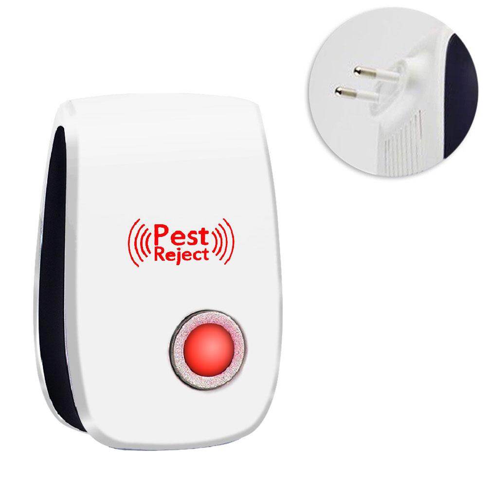 Electronic Ultrasonic Pest Reject Bug Mosquito Cockroach Mouse Killer Repeller