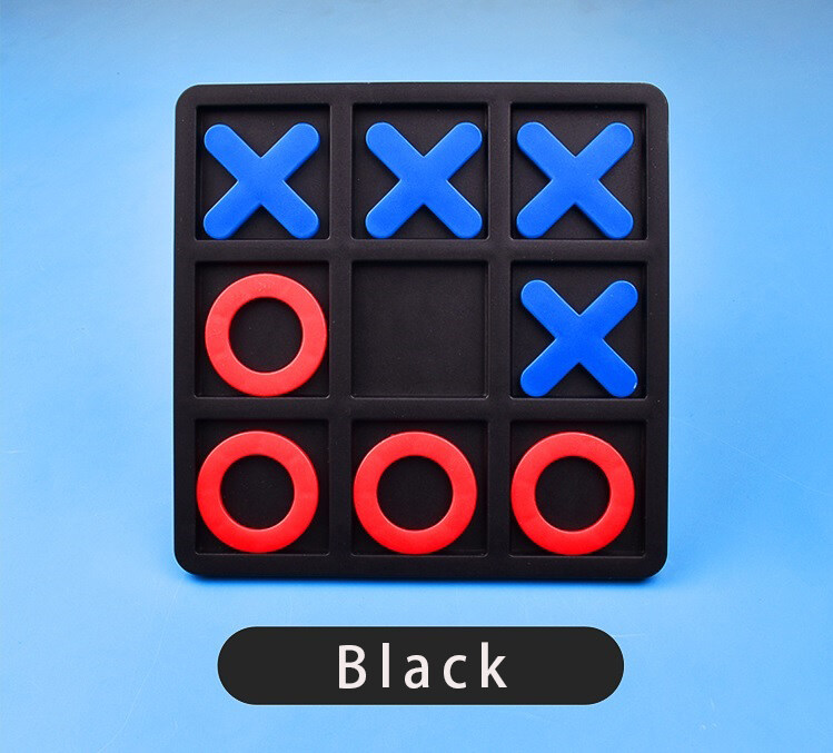 Tic Tac Toe Family Board Game Toys | Upgraded Plastic Tic-Tac-Toe X & O ...