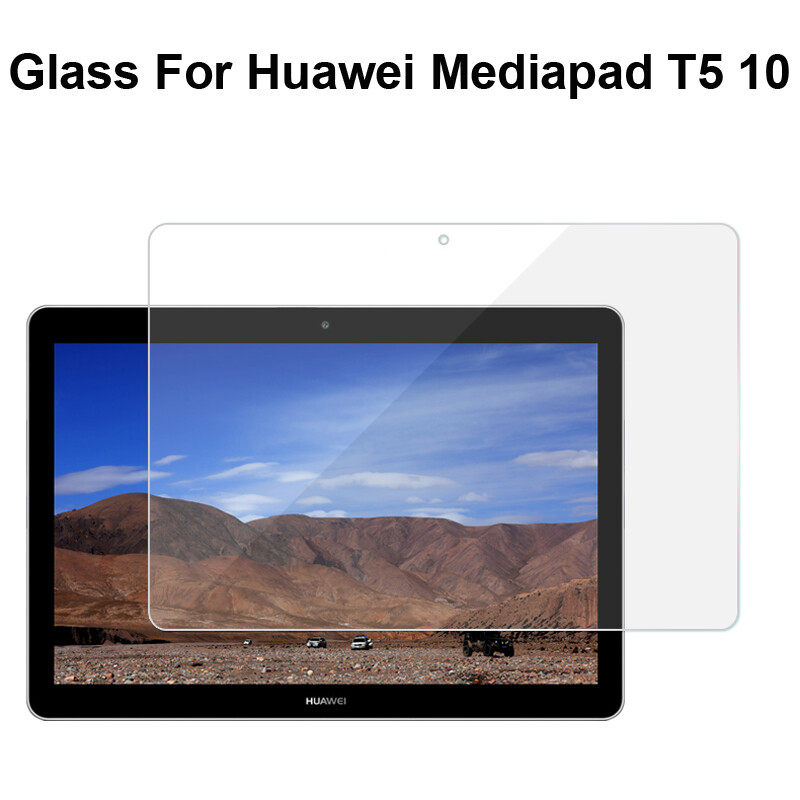 Tempered glass screen protector for huawei mediapad t5 10.1 inch ags2-w09 ags2-l09 ags2-al00 clear screen film