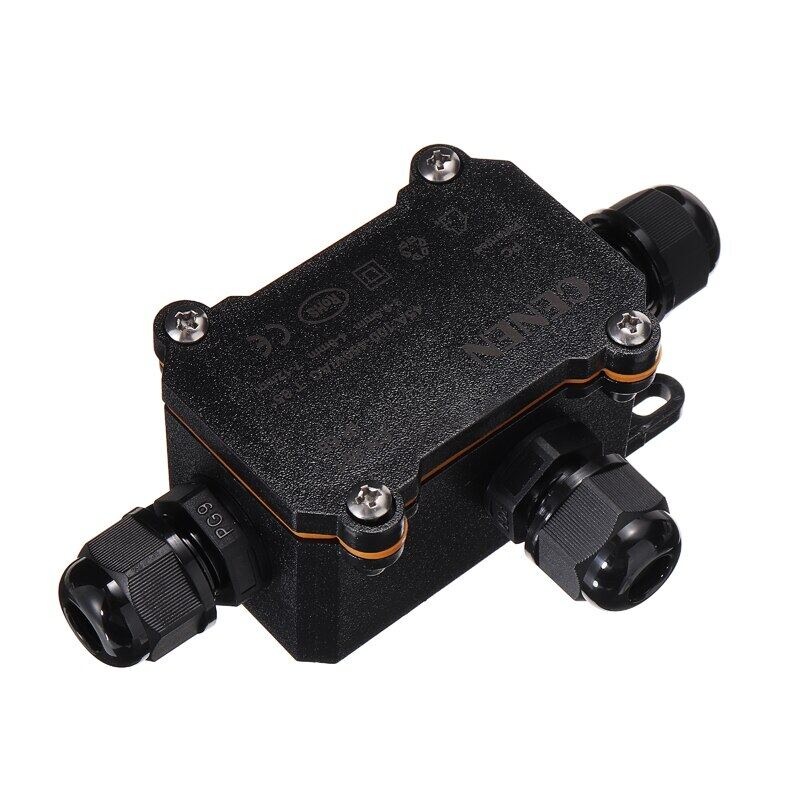 1pc Waterproof Junction Box Case Outdoor Electrical Cable Wire