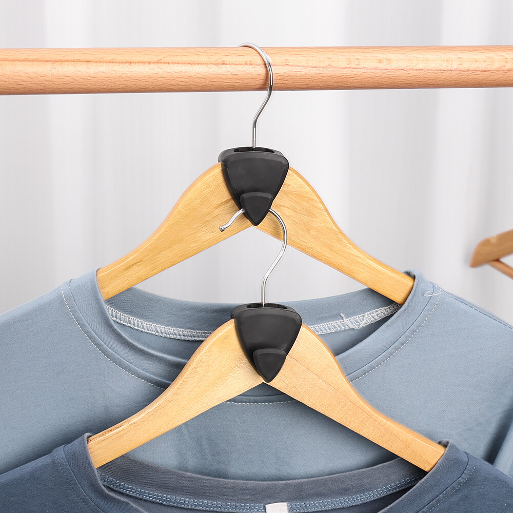 Wardrobe Clothes Hanger Connector Hooks Triangles Closet Extender Hangers Multifunction Cascading Space Saving Coat Hook