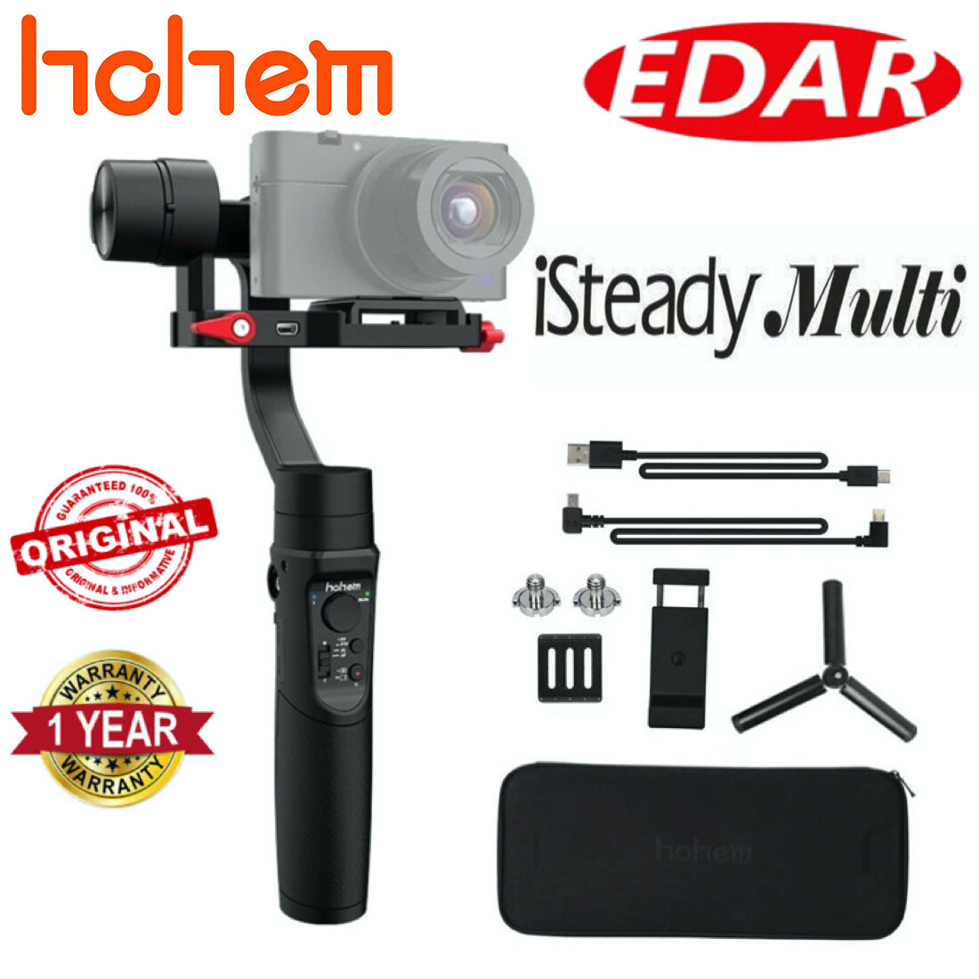 Hohem iSteady Multi 3-Axis Handheld Gimbal Stabilizer 3-in-1