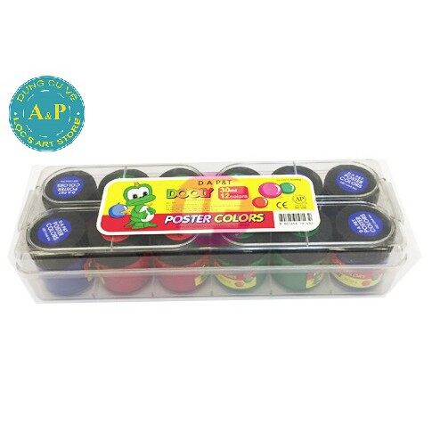 Màu dooly poster 30ml x 12 màu