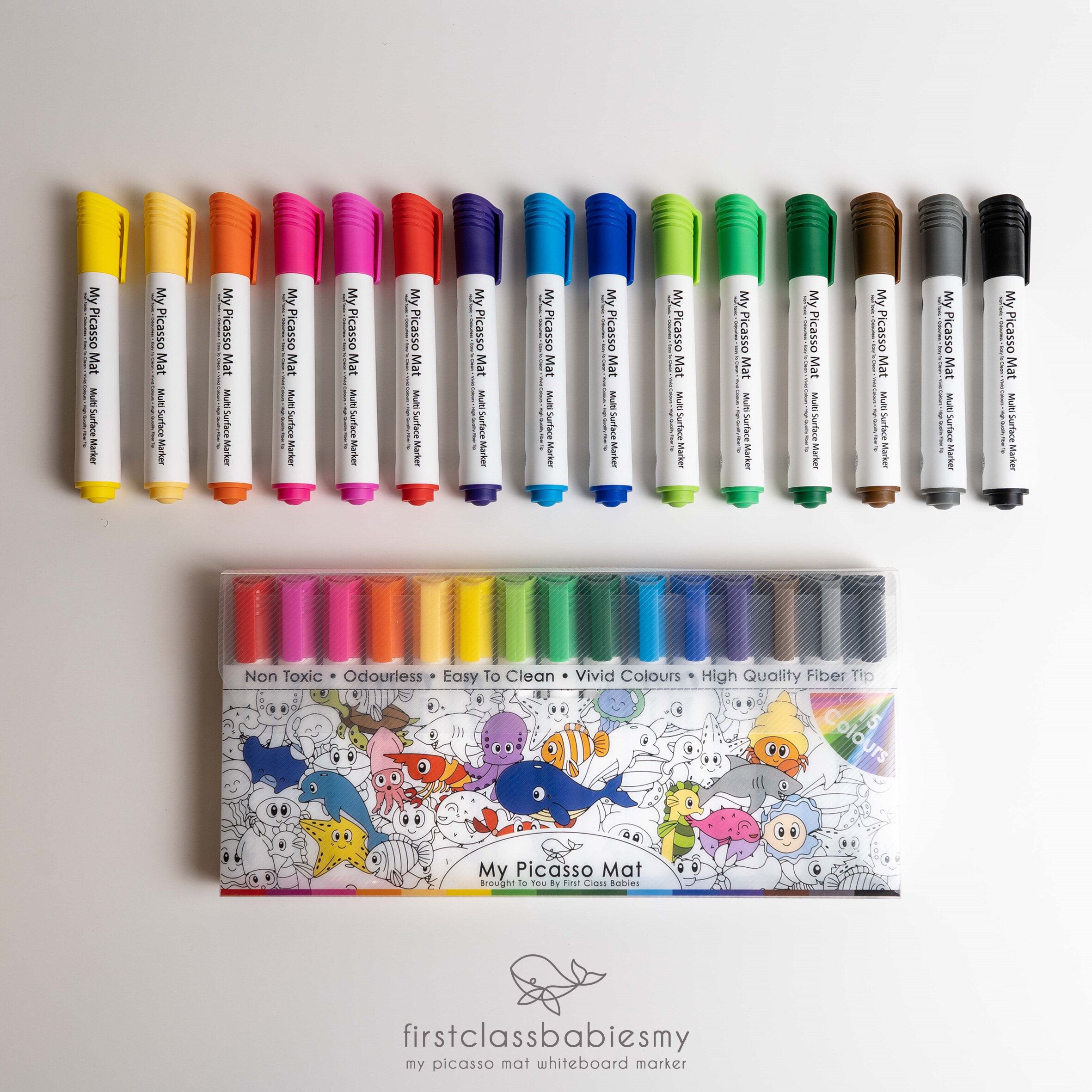 NEWLY LAUNCHED My Picasso Mat Whiteboard Marker non toxic toddler kid